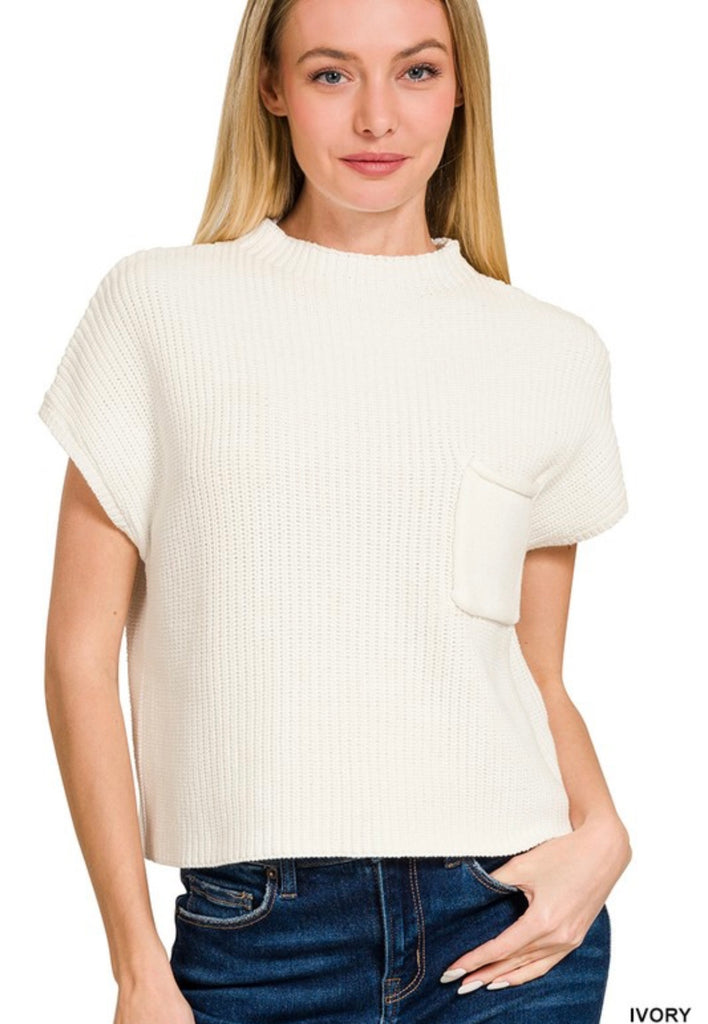 Zoe sweater white